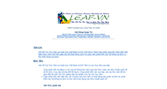 Desktop Screenshot of leaf-vn.org
